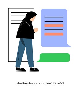 Hacker committing cyber crime by stealing information in internet