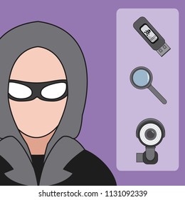 Hacker and cyber security
