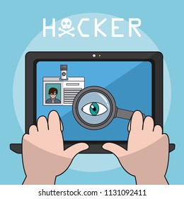 Hacker and cyber security
