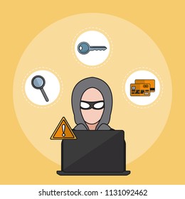 Hacker and cyber security