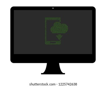 Hacker Icon - download from cloud
