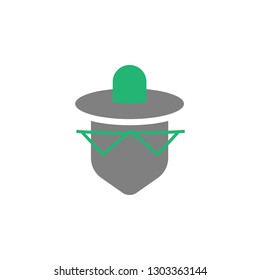 Hacker  icon. Element of Cyber and Security icon for mobile concept and web apps. Detailed Hacker  icon can be used for web and mobile