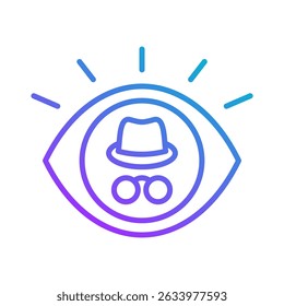 Hacker Icon Element For Design