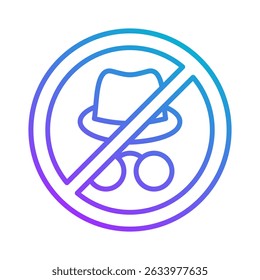 Hacker Icon Element For Design