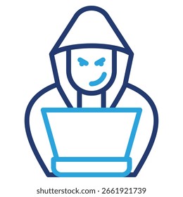 Hacker-Symbol-Element für Design