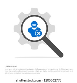 Hacker Icon - Free vector icon