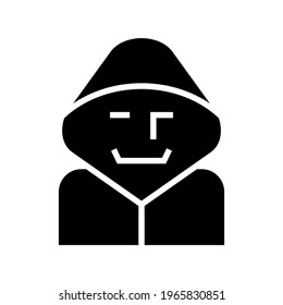 hacker icon or logo isolated sign symbol vector illustration - high quality black style vector icons
