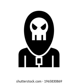 hacker icon or logo isolated sign symbol vector illustration - high quality black style vector icons
