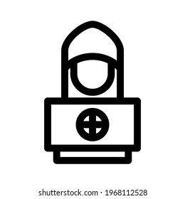 hacker icon or logo isolated sign symbol vector illustration - high quality black style vector icons

