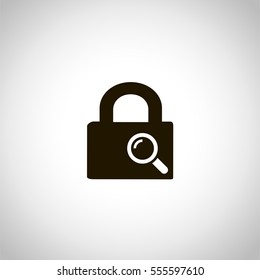 hacker icon. sign design. gray gradient background