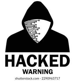 hacker icon , technology security elements