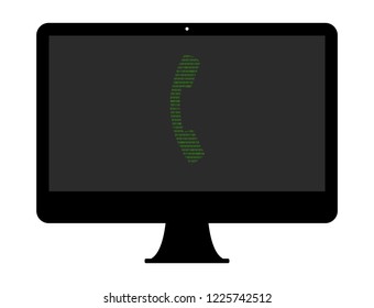 Hacker Icon - telephone