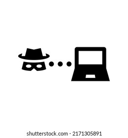 Hacker Icon Vector Symbol Design Illustration