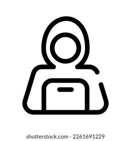 Hacker Icon Vector Symbol Design Illustration