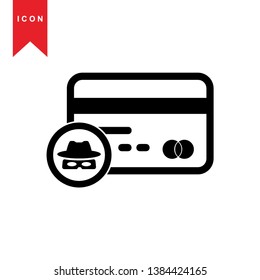 Hacker icons with bug virus crack worm spam isolated vector illustration - Vector
