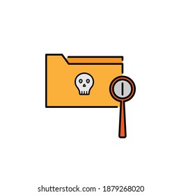 Hacker, icono de internet. Se puede usar para web, logotipo, aplicación móvil, UI, UX