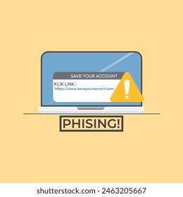 Hacker con ordenador portátil robando datos confidenciales, información personal, tarjeta de crédito. Concepto de phishing en Internet.