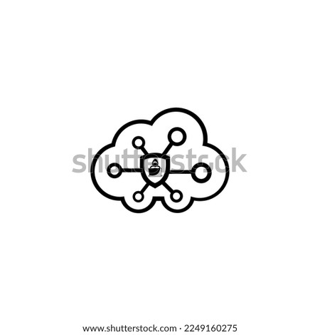 hacker logo. hacker man in hoodie jacket looking at a laptop