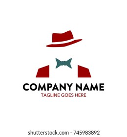 hacker logo. vector. editable