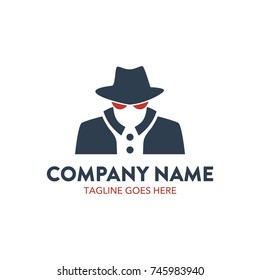 hacker logo. vector. editable