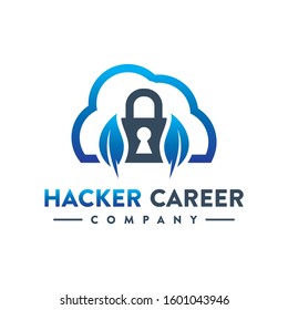 hacker player career logo design