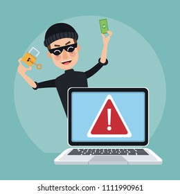 Hacker and security system