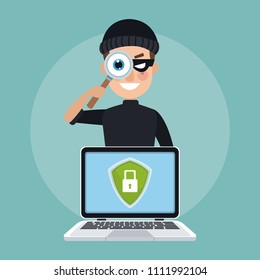 Hacker and security system