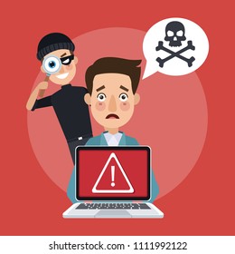 Hacker and security system