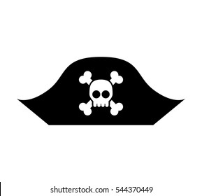 Hacker skull alert isolated icon vector illustration design