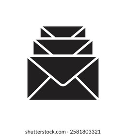 Hacker Spam Filled Icon Vector Illustration