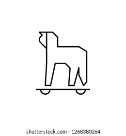 Hacker, spyware icon on white background. Can be used for web, logo, mobile app, UI UX