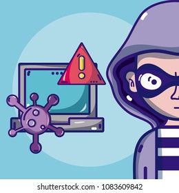 Hacker Comic: imágenes, fotos de stock y vectores | Shutterstock