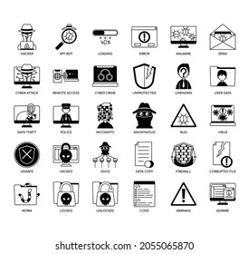 Hacker , Thin Line and Pixel Perfect Icons