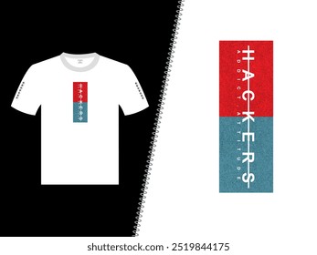 Hackers Vector T Shirt Design