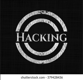 Emblema de tiza pirata escrito en una pizarra
