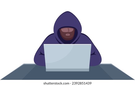 Hacking concept. Personal information and credit card detail.
