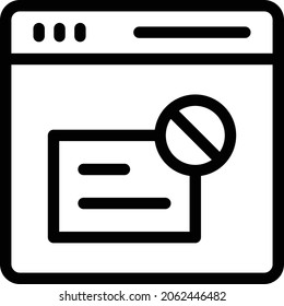 hacking  vector thin line icon