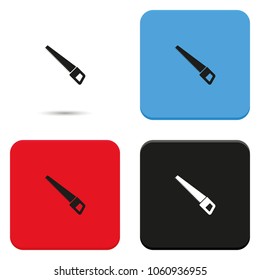 Hacksaw flat vector icon.
