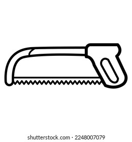 Hacksaw handle icon vector design illustration