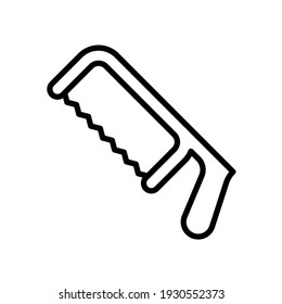 hacksaw icon design vector template