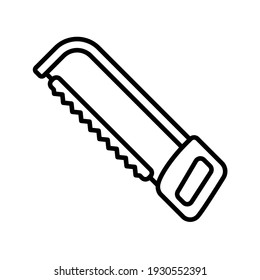 hacksaw icon design vector template