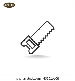  hacksaw icon Flat.