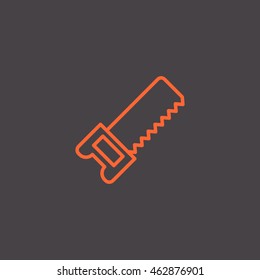  hacksaw icon Flat.