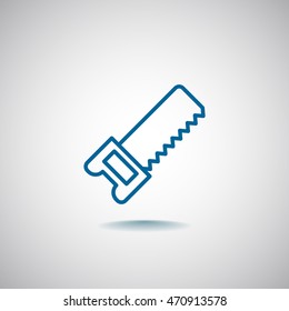  hacksaw icon Flat.