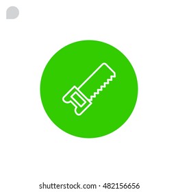  hacksaw icon Flat.
