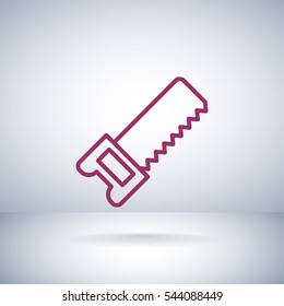  hacksaw icon Flat.