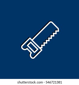  hacksaw icon Flat.