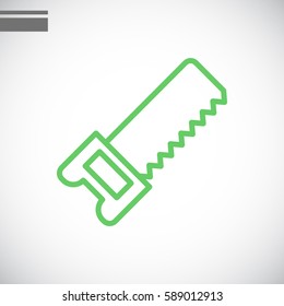  hacksaw icon Flat.