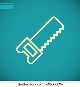  hacksaw icon Flat.