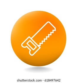  hacksaw icon Flat.